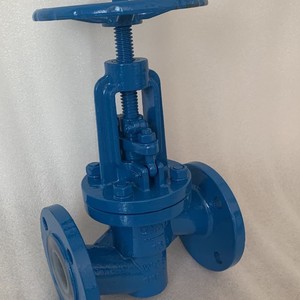 Válvula de Compuerta Revestida de PTFE Yihong DN200 WCB, Resistente a la Corrosión, Sellado Suave, Manual, Bidireccional, para Fluidos Químicos - Product Image 1