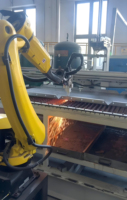 BOAO - Bras robotisé à 6 axes - Découpeuse laser à fibres pour pièces métalliques automobiles - Forme complexe 3D - Haute flexibilité - Machine de découpe robotisée
