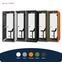 Soundbox Inc cabine de réunion avec table de bureau à vendre cabines téléphoniques privées