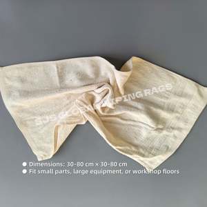 Paños de Limpieza de Algodón 100% Super Absorbentes de Color para Uso Industrial en la Limpieza y Mantenimiento de Equipos Pesados - Product Image 3