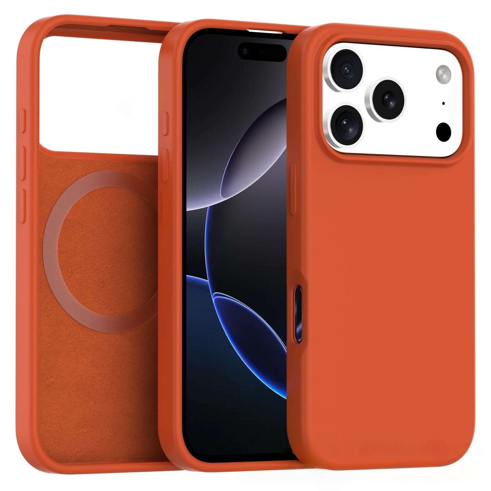 สีส้ม-แดง