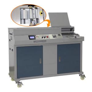 Machine de reliure de livres à colle thermofusible automatique électrique Disen DSO-50A+ avec écran LCD, format A4, épaisseur 50 mm - Product Image 1