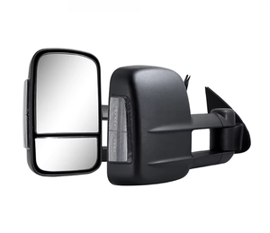 Nouvelles Miroirs Latéraux XMAXVISION pour Voiture, Miroirs de Remorquage pour HILUX Juillet 2015-2025 N80/REVO/GUN, Électriques, Noir Fumé, avec Clignotants - Product Image 5