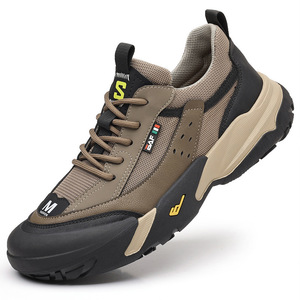 Chaussures de course respirantes en mesh pour hommes, lacées, décontractées, pour le sport, toutes saisons, pour l'extérieur - Product Image 5