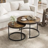 Moderner Nesting Couch tisch für Home Office Dining Holz MDF Panel Metall beine Antik Nordic Design Marmorplatte Wohn möbel