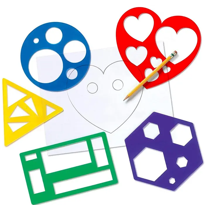 Набор трафаретов с ручками