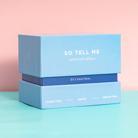 Jeu de Cartes Personnalisé 350gsm en Papier Couché Brillant – Questions Réponses pour Famille, Couples et Amis, Cartes à Jouer Imprimées sur Mesure