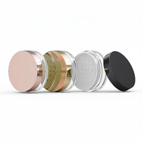 Pot cosmétique Choebe en plastique écologique recyclable avec couvercle à vis, pour fond de teint BB, poudre libre et houppette, 25,5 ml, soin de la peau