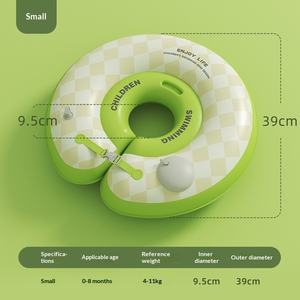 Nouvelle bouée de natation pour bébé en forme de dessin animé, bouée gonflable pour enfants, bouée de cou, bouée de sauvetage, protection de l'environnement, PVC - Product Image 6