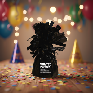 Globos de Fiesta con Peso, Negros, de Plástico, para Decoración de Fiestas de Cumpleaños, Modelo 8445178003217 - Product Image 2