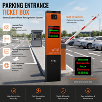 Système de reconnaissance de plaques d'immatriculation pour parking sécurisé – Équipement de stationnement haut de gamme
