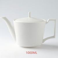 Théière en Porcelaine Fine (Bone China) Style Rétro Européen Britannique Qian Hu, Motif Floral, Bord Doré Véritable, Personnalisée en Usine, pour le Thé de l'Après-midi, Collection 2026