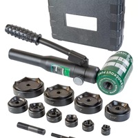 Perceuse hydraulique manuelle en acier allié Changze DPT-01 8 TONNES pour le perçage et le poinçonnage