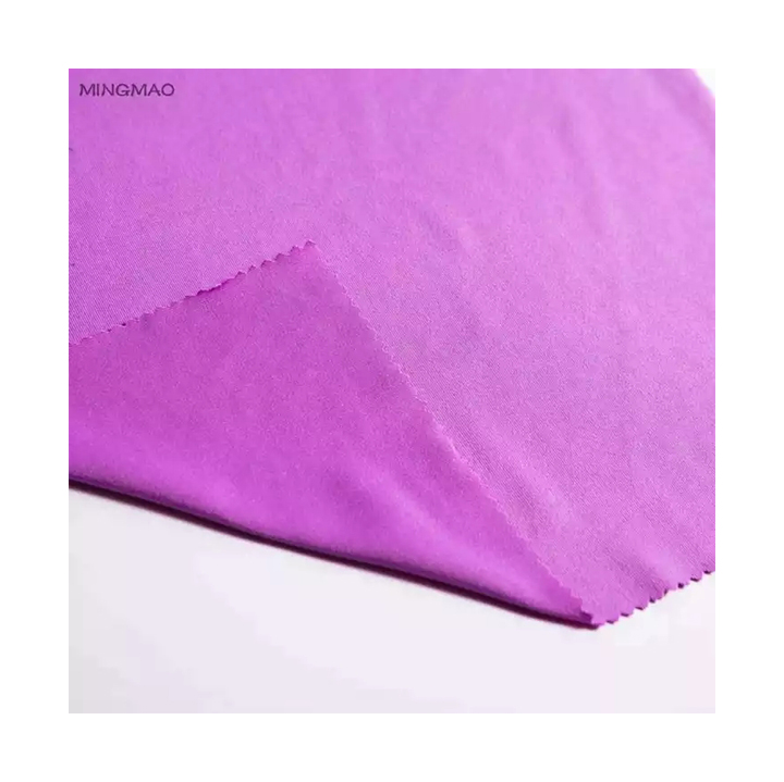 Удобная ткань для фитнеса из полиэстера и спандекса, высококачественная ткань из полиэстера, вискозы и спандекса