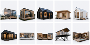 บ้านพักตากอากาศแบบโมดูลาร์ยกพื้นพร้อมห้องชมวิว สำหรับรีสอร์ทบนภูเขา - Product Image 5
