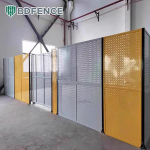 Valla Industrial Perforada de Alta Resistencia |   Barrera Modular Resistente a <span class=keywords><strong>la</strong></span> Corrosión para Aislamiento de Almacenes - Product Image 5
