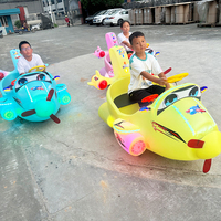 Voiture tamponneuse électrique professionnelle pour enfants, modèle double plane, pour parcs d'attractions et centres commerciaux, fabriquée en Chine