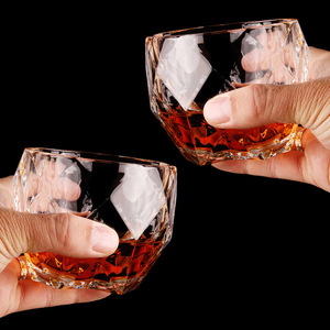 Verres à whisky, <span class=keywords><strong>vin</strong></span> <span class=keywords><strong>et</strong></span> bière en cristal transparent épaissi de style européen avec un design nordique minimaliste, lot de 1 - Product Image 3