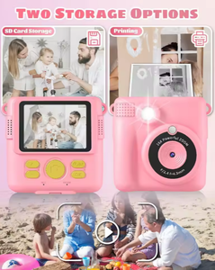 Verjaardag Kerstcadeaus 1080P HD Digitale Kinderfotocamera Direct Afdrukken 6-12 Jaar Jongens Meisjes Peuters Poolse Markt - Product Image 6