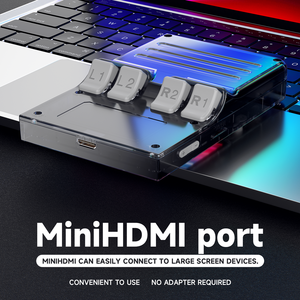 Máy chơi game cầm tay cổ điển HS R40 Mini - Màn hình không dây 3.5 inch, độ phân giải 640x480, tích hợp 20000 trò chơi, pin 3000mAh - Product Image 4