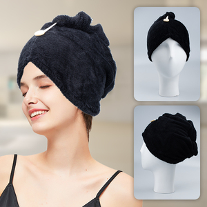 <span class=keywords><strong>Serviette</strong></span> turban en coton et <span class=keywords><strong>bambou</strong></span> à séchage rapide avec logo personnalisé, <span class=keywords><strong>serviette</strong></span> pour <span class=keywords><strong>cheveux</strong></span> en <span class=keywords><strong>bambou</strong></span> pour femmes - Product Image 2