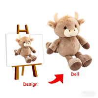 Service de personnalisation à guichet unique pour les jouets en peluche, conception professionnelle du croquis à la réalisation, poupées douces OEM de haute qualité