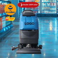 Autolaveuse Industrielle IronBee JX60 au Meilleur Prix, Sur Mesure, à Batterie, Autoportée, pour Nettoyage de Carrelage Céramique