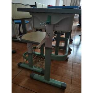 Henmei Student <b>Desk</b> And Chair Set Metal Modern Simple <b>Study</b> School Use - Product Image 3
