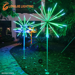 H:3M lampe led colorée électrique pour décoration extérieure étanche 3d, lumière <span class=keywords><strong>de</strong></span> feu d'artifice animé <span class=keywords><strong>de</strong></span> météores <span class=keywords><strong>de</strong></span> noël - Product Image 6