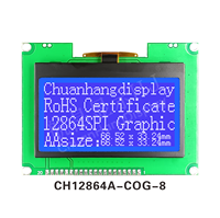 Écran COG de 3,0 pouces, module LCD 12864, FPC, écran matriciel à points 128x64 avec ST7567, écran LCD graphique COG 12864, directement de l'usine