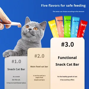 Nourriture humide <span class=keywords><strong>pour</strong></span> chatons <span class=keywords><strong>en</strong></span> bandelettes de poulet écologiques confortables <span class=keywords><strong>pour</strong></span> bébés <span class=keywords><strong>en</strong></span> <span class=keywords><strong>gros</strong></span>, pâte nutritive riche <span class=keywords><strong>en</strong></span> protéines, vitamines et minéraux - Product Image 1