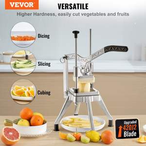 Commercial Vegetable Chopper with 4 Blades Fruits Dicer for Food Preparation - Product Image 2