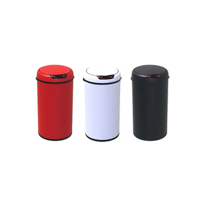 Sufficient inventory Cheap hot sale top quality induction trash can plastic trash can smart sensor can kitchen garbage bin