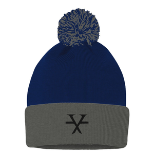 Berretto con Pom-Pom con Logo nero T6X - Product Image 6