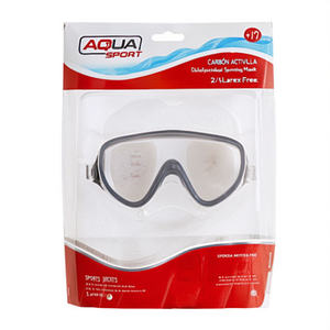 Maschera da Nuoto per Adulti Aqua Sport in Policarbonato 2/S Senza Lattice - Product Image 3