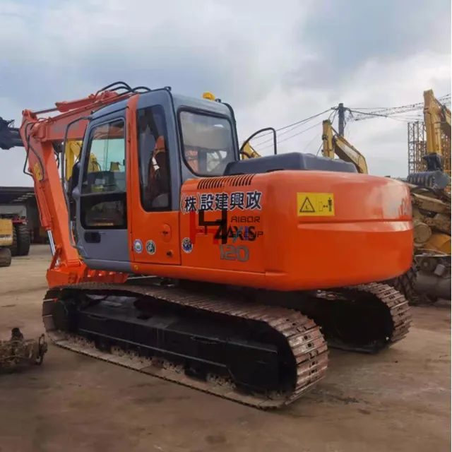 2019 Usado escavadeira hitachi zx 120 130 Marca japonesa hitachi zaxis 120 escavadeira 12Ton bom estado para venda