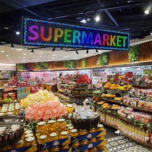 Trong nhà ngoài trời Wifi ứng dụng di động cửa hàng sử dụng DIY chiếu sáng LED ticker Board hiển thị lập trình Led di chuyển tin nhắn dấu hiệu biển quảng cáo - Product Image 5