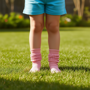 Db Kids Scrunch Socks Chaussettes en coton style Slouch pour femmes rose 3 5 ans - Product Image 2