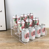 Présentoir personnalisé en acrylique trapézoïdal pour chewing-gums, porte-cigarettes et étagère à collations pour boissons et noix (Bingo Nut)