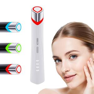 เครื่องนวดหน้าไมโครเคอร์เรนท์ร้อน รุ่น 0728  3 สี  กระชับผิว ยกกระชับรอบดวงตา  แบบพกพา - Product Image 2