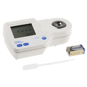 Hanna <b>Instruments</b> Digital/<b>Optical</b> Sucrose Refractometer +80.C 85% Brix 0% Brix 0.C Min Measuring & Analysing <b>Instruments</b> - Product Image 3