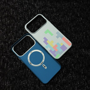 Custodia Magnetica <span class=keywords><strong>Tetris</strong></span> in Kevlar per iPhone 17 16 15 Pro Max, Protezione Completa Anti-caduta - Product Image 4