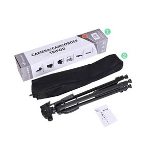 Trípode de Aluminio Portátil Profesional para Viajes de 168 cm, Weifeng WF-<span class=keywords><strong>3560</strong></span>, Negro, con Nivel de Burbuja, para Cámara, Fotografía al Aire Libre, Transmisión en Vivo - Product Image 1
