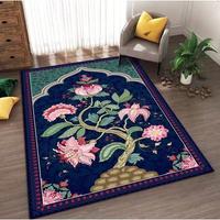 Tapis de prière islamique personnalisé écologique, portable, lavable, fabriqué en Chine, articles cadeaux islamiques