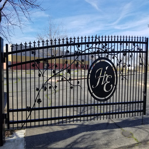 CBMmart Modern Steel <strong>Gate</strong> <strong>Grill</strong> <strong>Design</strong>/house <strong>Latest</strong> Main Swing Simple Driveway Wrought Iron <strong>Gate</strong> - Product Image 6