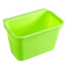 Cubo de basura de cocina colgante caliente, cubo de basura Simple de plástico PP ecológico, caja de almacenamiento de chatarra con colgador de puerta de armario - Product Image 3