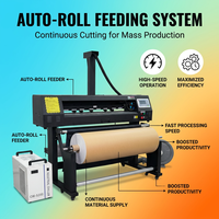 Máquina de Corte Láser RF Industrial de 80W para Vinilo Termotransferible, Película para Logotipos de 0.05mm, Máquina de Grabado Servo de Alta Precisión SUB