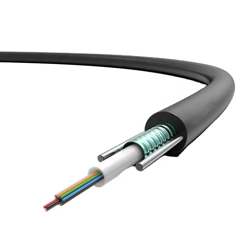 Manufacturer Price G652d GYXTW 6 Core Direct Buried Single Mode Fiber Optic Cable