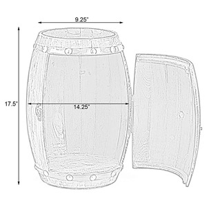 Support <span class=keywords><strong>de</strong></span> stockage <span class=keywords><strong>de</strong></span> vin <span class=keywords><strong>en</strong></span> forme <span class=keywords><strong>de</strong></span> <span class=keywords><strong>tonneau</strong></span> Vintage grand cylindre <span class=keywords><strong>en</strong></span> <span class=keywords><strong>bois</strong></span> utilisé tonneaux <span class=keywords><strong>de</strong></span> vin à vendre Style Vintage <span class=keywords><strong>d</strong></span>écoratif - Product Image 4
