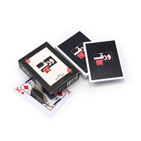 Service d'impression sur mesure de cartes à jouer durables en PVC finition brillante avec étui de rangement – Prix usine pour la publicité